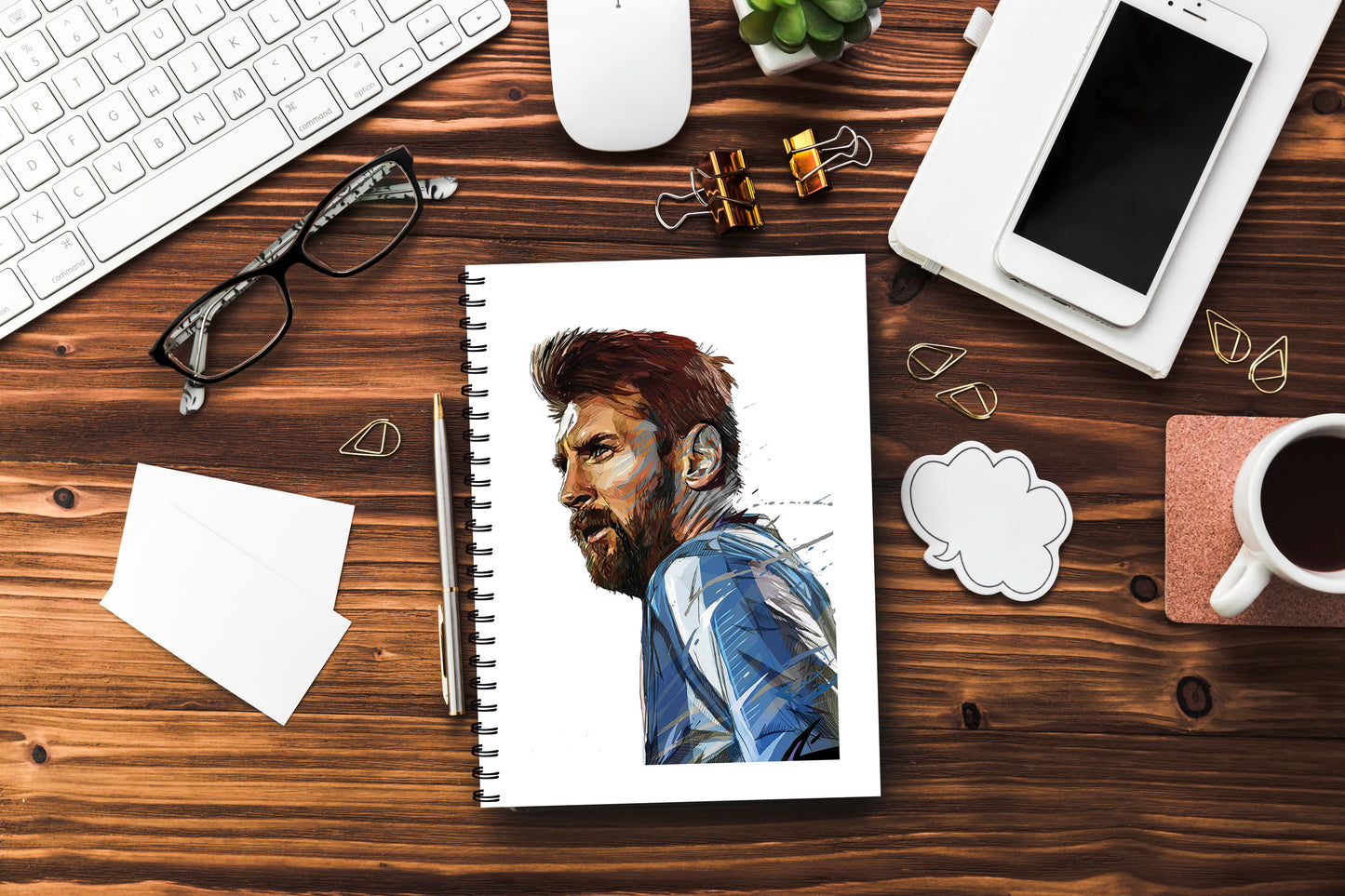 Leonel Messi Printed Notebook