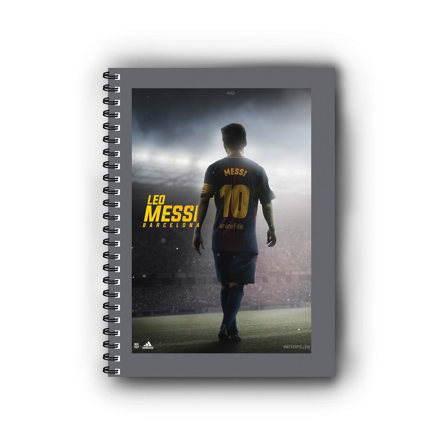 Leonel Messi Printed Notebook