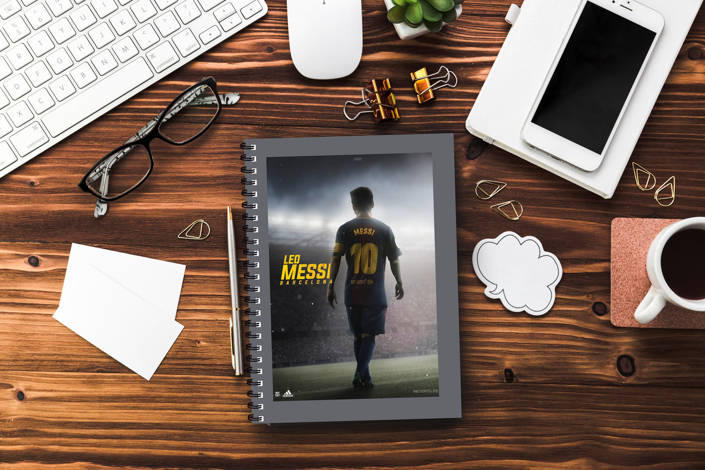 Leonel Messi Printed Notebook