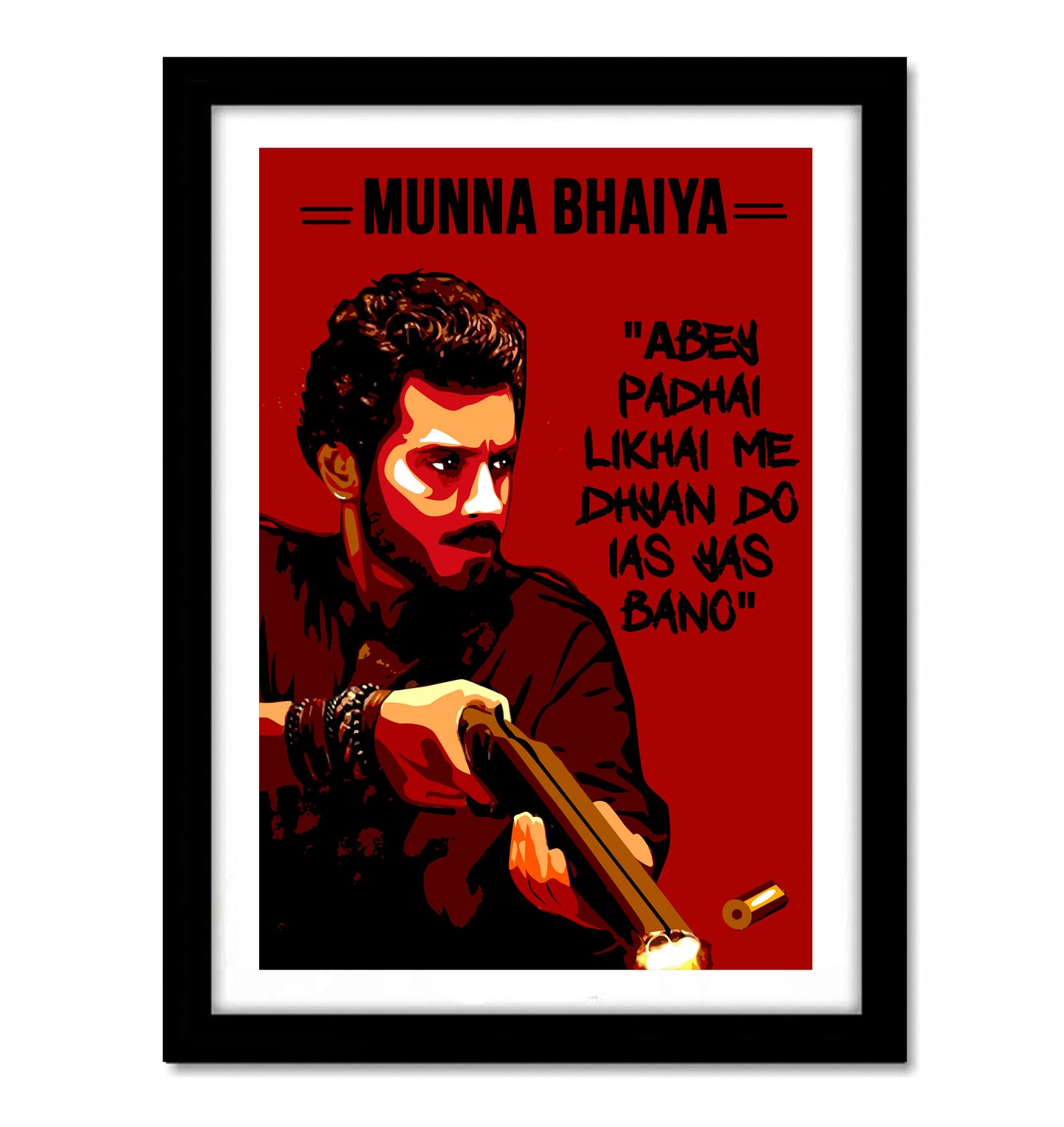 Munna Bhaiya Mirzapur Art Work