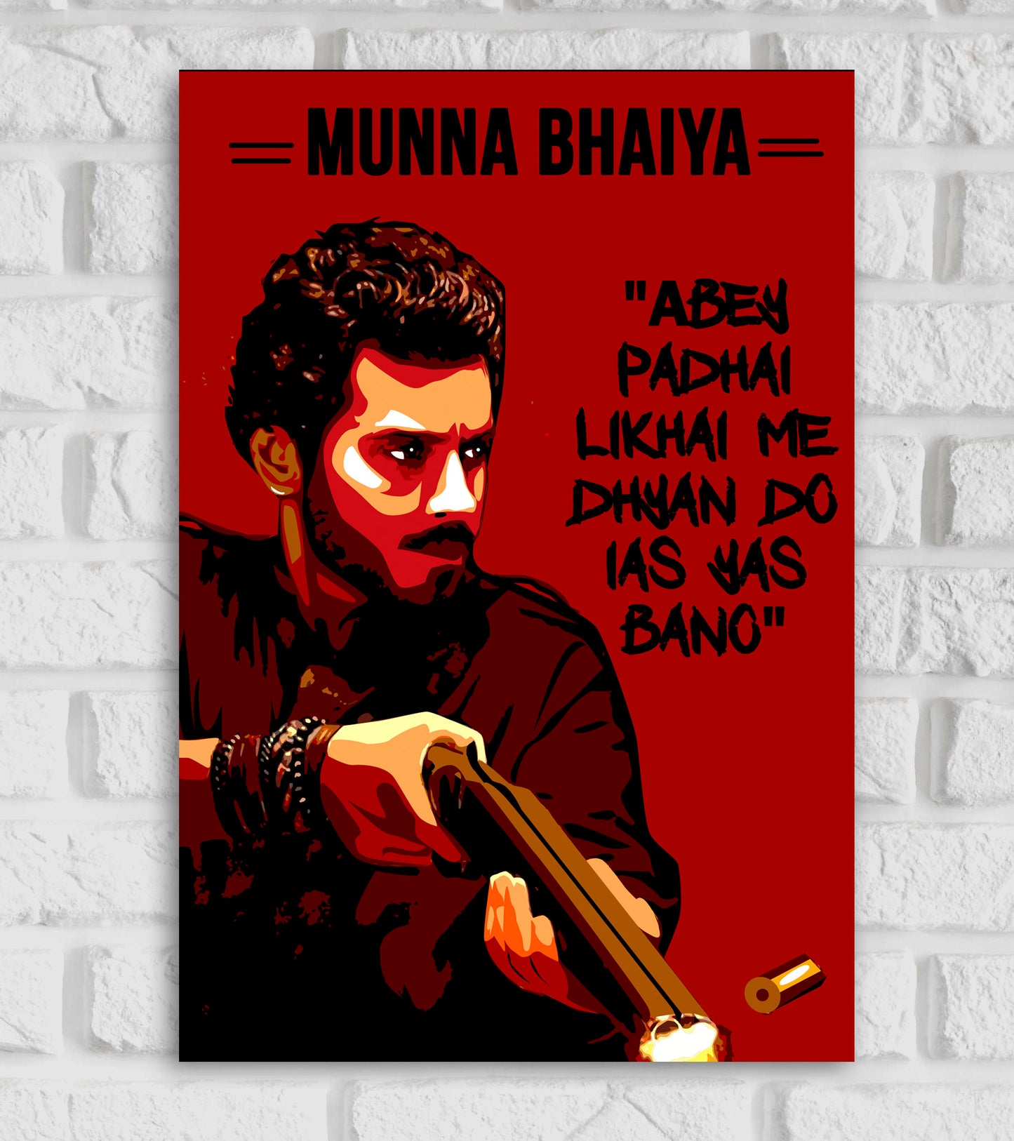 Munna Bhaiya Mirzapur Art Work