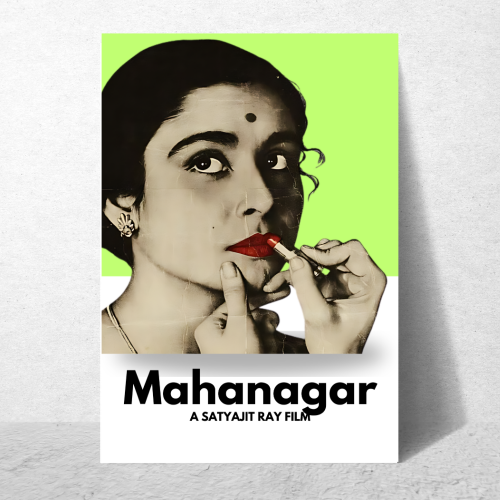 Mahanagar Movie Poster Frame Satyajit Roy's Movies Framed Posters Bollywood Artwork Canvas Painting Photo Frames  For Wall Decor Restraunt Cafe Bedroom Living Room Decoration Home Office, Mahanagar movie poster, Mahanagar film poster, Mahanagar poster, Mahanagar movie poster hd, Mahanagar satyajit roy poster, Mahanagar poster frames, satyajit ray motivational posters, satyajit ray motivational poster design, satyajit ray motivational poster design, satyajit ray posters, satyajit ray poster design