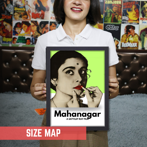 Mahanagar Movie Poster Frame Satyajit Roy's Movies Framed Posters Bollywood Artwork Canvas Painting Photo Frames  For Wall Decor Restraunt Cafe Bedroom Living Room Decoration Home Office, Mahanagar movie poster, Mahanagar film poster, Mahanagar poster, Mahanagar movie poster hd, Mahanagar satyajit roy poster, Mahanagar poster frames, satyajit ray motivational posters, satyajit ray motivational poster design, satyajit ray motivational poster design, satyajit ray posters, satyajit ray poster design