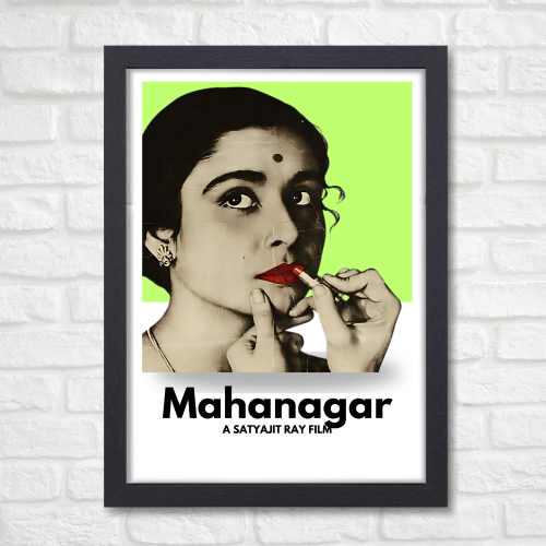 Mahanagar Movie Poster Frame Satyajit Roy's Movies Framed Posters Bollywood Artwork Canvas Painting Photo Frames  For Wall Decor Restraunt Cafe Bedroom Living Room Decoration Home Office, Mahanagar movie poster, Mahanagar film poster, Mahanagar poster, Mahanagar movie poster hd, Mahanagar satyajit roy poster, Mahanagar poster frames, satyajit ray motivational posters, satyajit ray motivational poster design, satyajit ray motivational poster design, satyajit ray posters, satyajit ray poster design