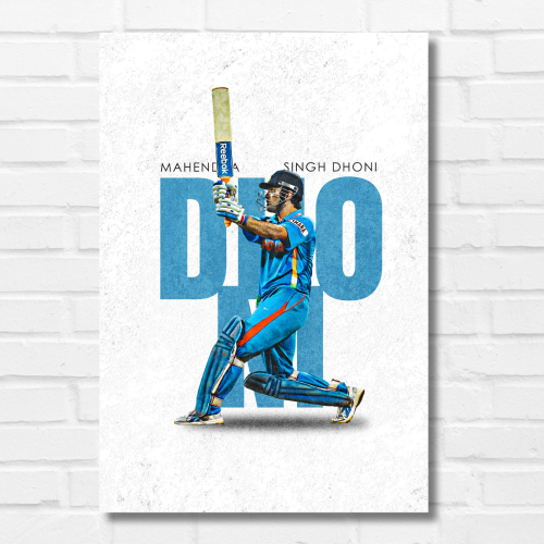 Cricketer Ms Dhoni Poster Cricket Players Motivational Poster, Player wall decor, room decoration home bedroom living room Paintings Hostel Boys Ideal Ms Dhoni Poster Cricket Poster for Kids Motivational Sports Poster Indian Cricketer Wall Art Framed Sports Poster Cricket Wall Decor Boys Room Wall Poster Team India Cricket Poster