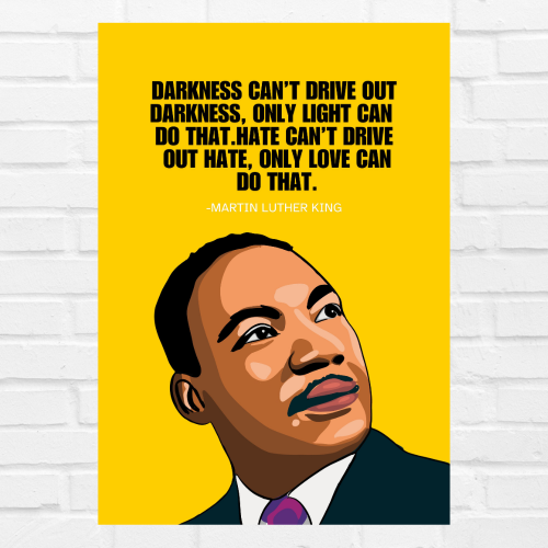 Martin Luther King Jr. Poster Frame Motivational Quotes Artwork Framed Posters Motivation Inspiring Canvas Painting Photo Frames For Wall Decor Living Living Room Bedroom  Study Room Restraunt Cafe Office & Home Decoration, Martin Luther King jr. poster, Martin Luther King jr. poster project, Martin Luther King jr. poster Ideas, Martin Luther King jr. poster ideas for kids, Martin Luther King jr. poster kids, Martin Luther King jr. motivational Posters, Martin Luther King poster, Martin Luther King Posters