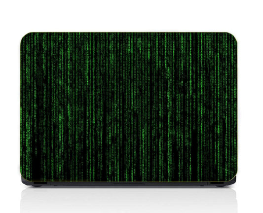 Matrix Theme Green Code Rain Hacker Style Coding Screen  Programming Waterproof Laptopskin