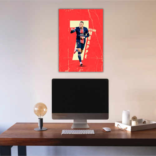 Kylian Mbappe Frame Poster French Footballer Framed Posters World Cup Sports soccer Players Artwork Canvas Painting Photo Frames wall decor for Livingroom restraunt cafe Boys room bedroom turf Home & Office Decoration, kylian mbappe poster, kylian mbappe poster ronaldo, kylian mbappe real madrid, kylian mbappe signed poster, poster kylian mbappé real madrid, poster kylian mbappé france, kylian mbappe wall at, kylian mbappe wall frame, kylian mbappe wall frame wallpaper, kylian mbappé wall poster