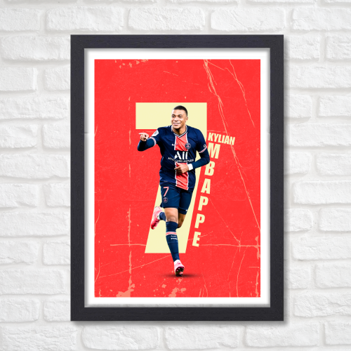 Kylian Mbappe Frame Poster French Footballer Framed Posters World Cup Sports soccer Players Artwork Canvas Painting Photo Frames wall decor for Livingroom restraunt cafe Boys room bedroom turf Home & Office Decoration, kylian mbappe poster, kylian mbappe poster ronaldo, kylian mbappe real madrid, kylian mbappe signed poster, poster kylian mbappé real madrid, poster kylian mbappé france, kylian mbappe wall at, kylian mbappe wall frame, kylian mbappe wall frame wallpaper, kylian mbappé wall poster