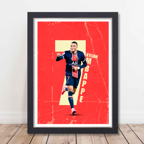 Kylian Mbappe Frame Poster French Footballer Framed Posters World Cup Sports soccer Players Artwork Canvas Painting Photo Frames wall decor for Livingroom restraunt cafe Boys room bedroom turf Home & Office Decoration, kylian mbappe poster, kylian mbappe poster ronaldo, kylian mbappe real madrid, kylian mbappe signed poster, poster kylian mbappé real madrid, poster kylian mbappé france, kylian mbappe wall at, kylian mbappe wall frame, kylian mbappe wall frame wallpaper, kylian mbappé wall poster