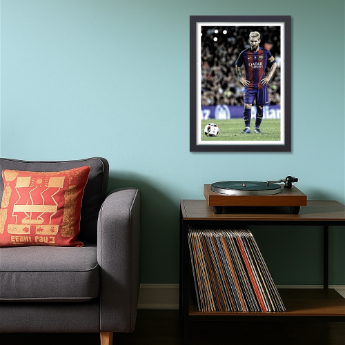 Lionel Messi Poster Frame Argentine footballer Framed Posters Game Sport Players Artwork Canvas Painting with Photo Frames for wall decor for Livingroom restraunt cafe Boys room bedroom turf Home & Office Decoration, Lionel Messi poster, Lionel Messi poster design, Lionel Messi poster framed, Lionel Messi poster nz, Lionel Messi poster barcelona, Lionel Messi poster Argentina, Lionel Messi poster 4k, Lionel Messi frame, Lionel Messi framed jersey, Lionel Messi framed poster, Lionel Messi framed picture lio