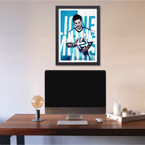 Lionel Messi Poster Frame Argentine footballer Framed Posters Game Sport Players Artwork Canvas Painting with Photo Frames for wall decor for Livingroom restraunt cafe Boys room bedroom turf Home & Office Decoration, Lionel Messi poster, Lionel Messi poster design, Lionel Messi poster framed, Lionel Messi poster nz, Lionel Messi poster barcelona, Lionel Messi poster Argentina, Lionel Messi poster 4k, Lionel Messi frame, Lionel Messi framed jersey, Lionel Messi framed poster, Lionel Messi framed picture lio