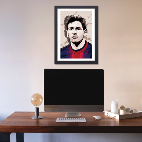 Lionel Messi Poster Frame Argentine footballer Framed Posters Game Sport Players Artwork Canvas Painting with Photo Frames for wall decor for Livingroom restraunt cafe Boys room bedroom turf Home & Office Decoration, Lionel Messi poster, Lionel Messi poster design, Lionel Messi poster framed, Lionel Messi poster nz, Lionel Messi poster barcelona, Lionel Messi poster Argentina, Lionel Messi poster 4k, Lionel Messi frame, Lionel Messi framed jersey, Lionel Messi framed poster, Lionel Messi framed picture lio