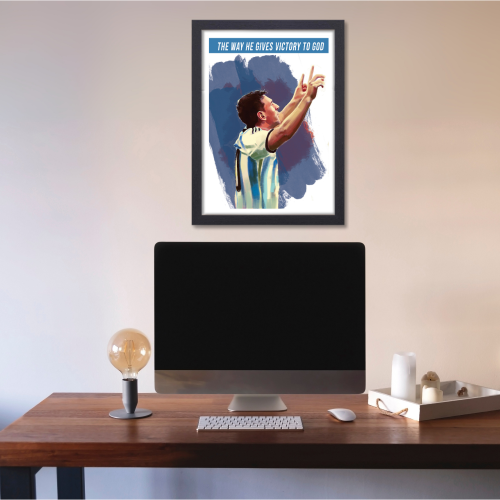 Lionel Messi Poster Frame Argentine footballer Framed Posters Game Sport Players Artwork Canvas Painting with Photo Frames for wall decor for Livingroom restraunt cafe Boys room bedroom turf Home & Office Decoration, Lionel Messi poster, Lionel Messi poster design, Lionel Messi poster framed, Lionel Messi poster nz, Lionel Messi poster barcelona, Lionel Messi poster Argentina, Lionel Messi poster 4k, Lionel Messi frame, Lionel Messi framed jersey, Lionel Messi framed poster, Lionel Messi framed picture lio