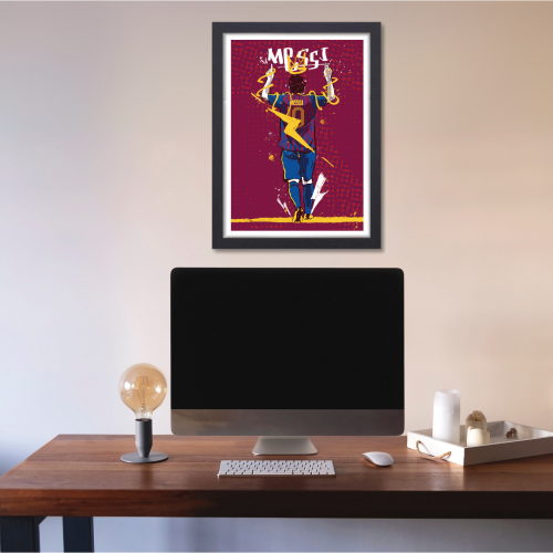 Lionel Messi Poster Frame Argentine footballer Framed Posters Game Sport Players Artwork Canvas Painting with Photo Frames for wall decor for Livingroom restraunt cafe Boys room bedroom turf Home & Office Decoration, Lionel Messi poster, Lionel Messi poster design, Lionel Messi poster framed, Lionel Messi poster nz, Lionel Messi poster barcelona, Lionel Messi poster Argentina, Lionel Messi poster 4k, Lionel Messi frame, Lionel Messi framed jersey, Lionel Messi framed poster, Lionel Messi framed picture lio