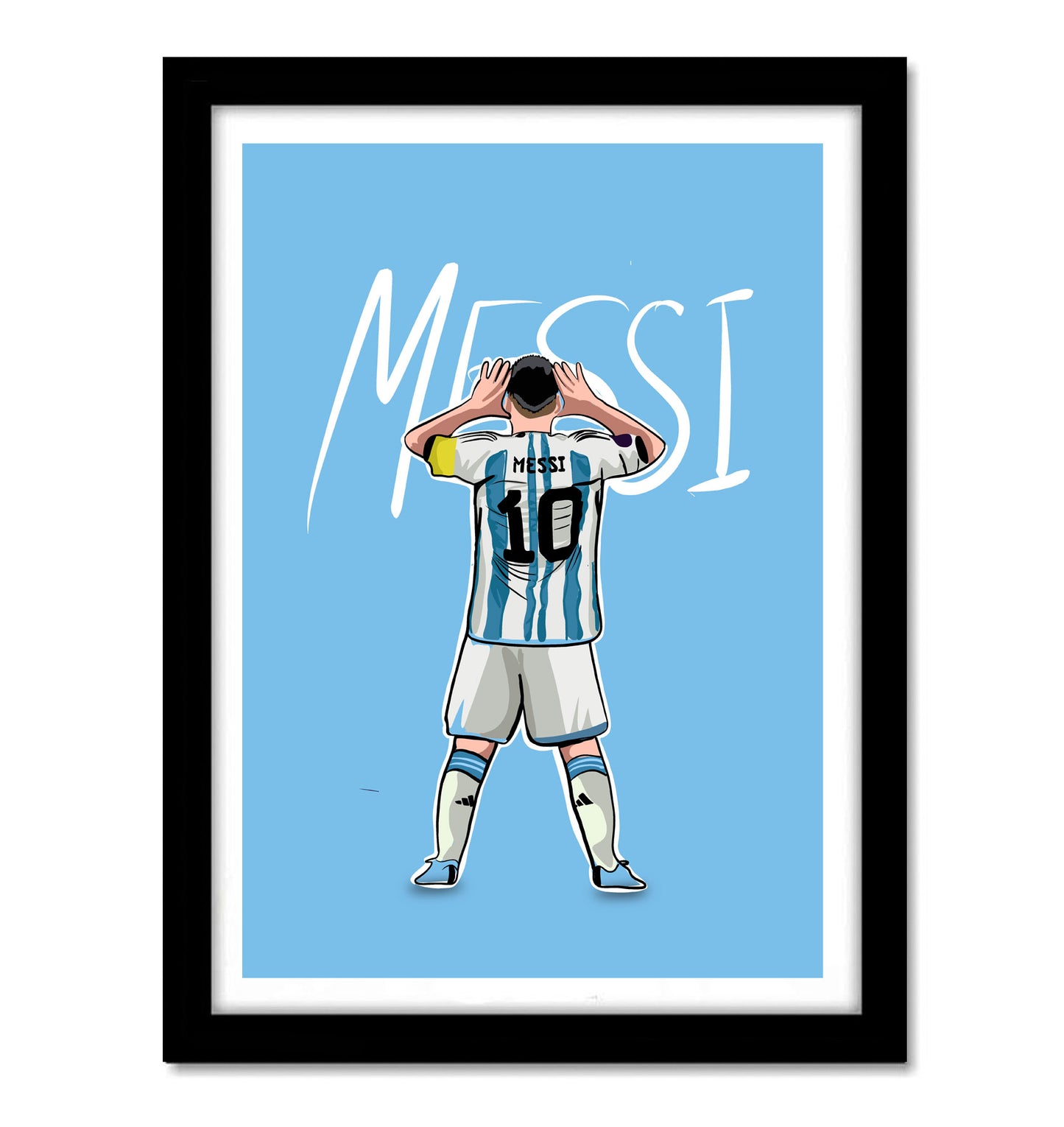 Copy of Lionel Messi Paint Art Work