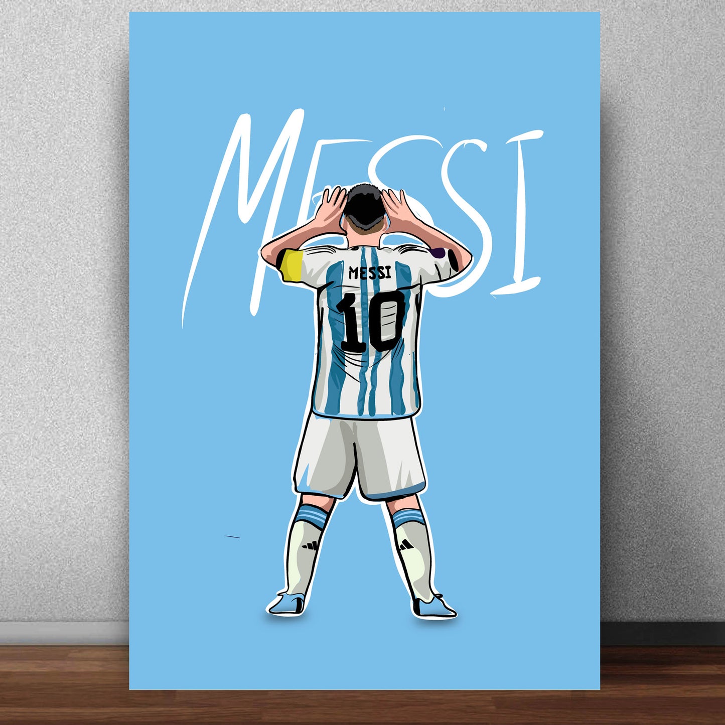 Copy of Lionel Messi Paint Art Work