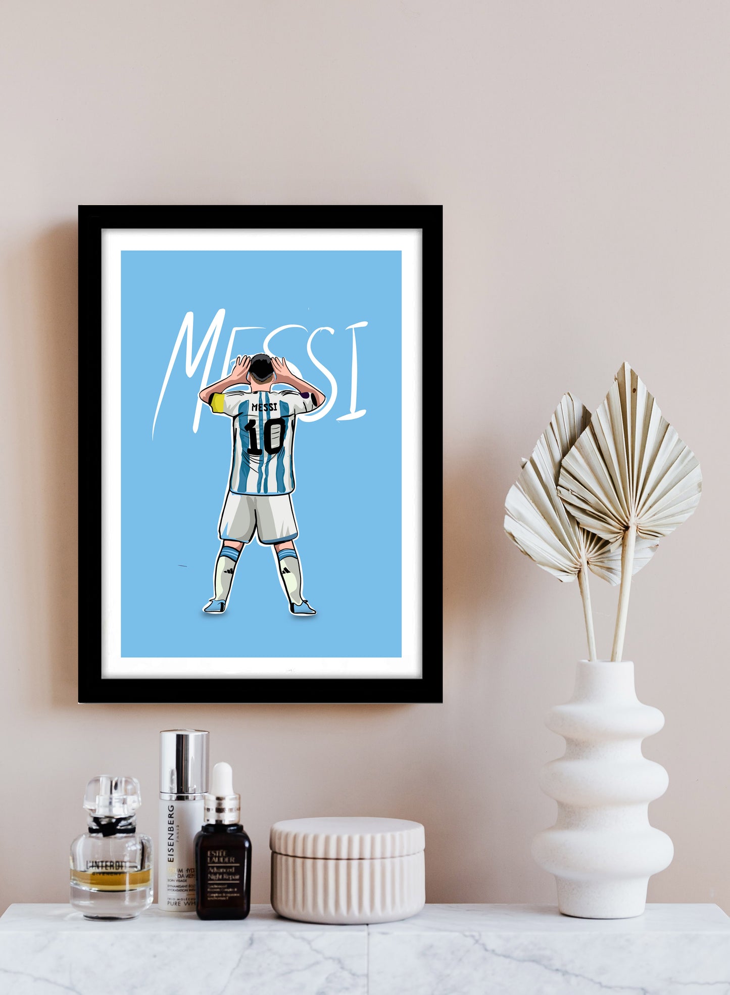 Copy of Lionel Messi Paint Art Work