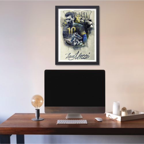 Lionel Messi Poster Frame Argentine footballer Framed Posters Game Sport Players Artwork Canvas Painting with Photo Frames for wall decor for Livingroom restraunt cafe Boys room bedroom turf Home & Office Decoration, Lionel Messi poster, Lionel Messi poster design, Lionel Messi poster framed, Lionel Messi poster nz, Lionel Messi poster barcelona, Lionel Messi poster Argentina, Lionel Messi poster 4k, Lionel Messi frame, Lionel Messi framed jersey, Lionel Messi framed poster, Lionel Messi framed picture lio