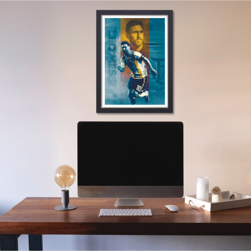 Lionel Messi Poster Frame Argentine footballer Framed Posters Game Sport Players Artwork Canvas Painting with Photo Frames for wall decor for Livingroom restraunt cafe Boys room bedroom turf Home & Office Decoration, Lionel Messi poster, Lionel Messi poster design, Lionel Messi poster framed, Lionel Messi poster nz, Lionel Messi poster barcelona, Lionel Messi poster Argentina, Lionel Messi poster 4k, Lionel Messi frame, Lionel Messi framed jersey, Lionel Messi framed poster, Lionel Messi framed picture lio