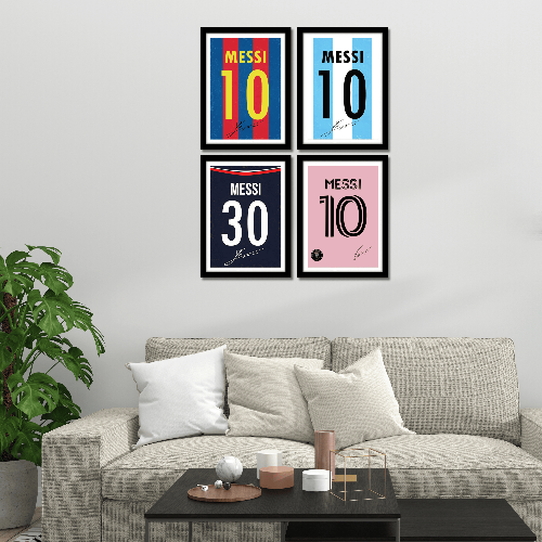 Lionel Messi Poster Frame Argentine footballer Framed Posters Game Sport Players Artwork Canvas Painting with Photo Frames for wall decor for Livingroom restraunt cafe Boys room bedroom turf Home & Office Decoration, Lionel Messi poster, Lionel Messi poster design, Lionel Messi poster framed, Lionel Messi poster nz, Lionel Messi poster barcelona, Lionel Messi poster Argentina, Lionel Messi poster 4k, Lionel Messi frame, Lionel Messi framed jersey, Lionel Messi framed poster, Lionel Messi framed picture lio