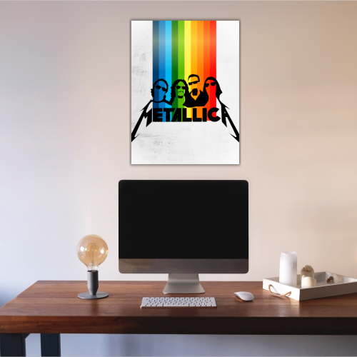 Mettalica Band Poster Frame American Music Art work Canvas Paintings Framed Posters Singers Photo Frames Painting for Wall Decor Livingroom Hotel Restraunt Cafe Restro Bedroom Dining Hall Room Office & Home Decoration, metallica band poster, metallica band members poster, metallica concert posters, metallica concert posters 2025, metallica band posters for sale, metallica poster, metallica poster hd, metallica poster vintage, metallica posters for sale, metallica posters 80s, metallica poster framed