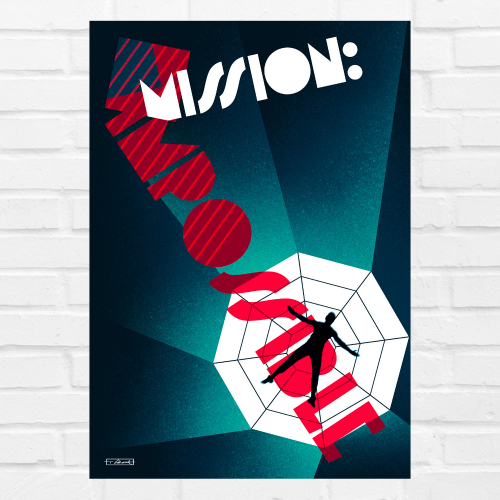 Mission Impossible Movie Poster Frame Film Series Art work Framed Posters Hollywood Movies Canvas Painting Photo Frames For Wall Decor Living Living Room Bedroom  Study Room Restraunt Cafe Office & Home Decoration, mission impossible poster, mission impossible poster meme, mission impossible poster 1996, mission impossible poster templete, mission impossible poster art, mission impossible poster 2025, mission impossible red, mission impossible poster hd, mission impossible poster font