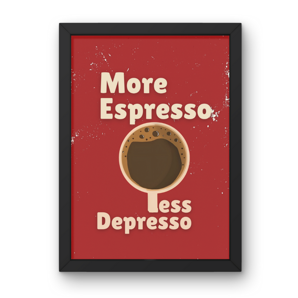 Funny Coffee thing Quote Poster For Room Office Home wall Decoration Bedroom Hotel Living Gift Painting sticker wallpaper Hostel Restaurant Bar Cafe Hotel Wall Art Coffee Expresso
