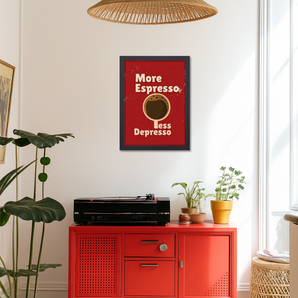 Funny Coffee thing Quote Poster For Room Office Home wall Decoration Bedroom Hotel Living Gift Painting sticker wallpaper Hostel Restaurant Bar Cafe Hotel Wall Art Coffee Expresso