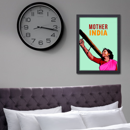 Mother India Movie Poster Frame Classic Movies Artwork Framed Posters Bollywood Actress Canvas Painting Photo Frames for Wall Decor Bedroom Living Room Dining Hall Kitchen Office Restraunt Cafe & Home Decoration, mother india movie poster, mother india movie poster hd, mother india poster, mother india poster hd, mother india movie ka poster, mother india poster original, mother india 1957 poster, mother india poster drawing, mother india wall poster, mother india wall painting, mother india wall frame