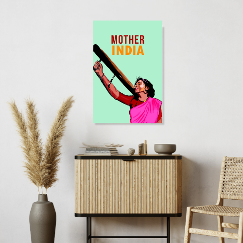 Mother India Movie Poster Frame Classic Movies Artwork Framed Posters Bollywood Actress Canvas Painting Photo Frames for Wall Decor Bedroom Living Room Dining Hall Kitchen Office Restraunt Cafe & Home Decoration, mother india movie poster, mother india movie poster hd, mother india poster, mother india poster hd, mother india movie ka poster, mother india poster original, mother india 1957 poster, mother india poster drawing, mother india wall poster, mother india wall painting, mother india wall frame