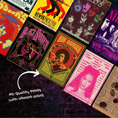 Retro Music Posters Indian Vintage Music Legends Collage Kit 54 PCS 4x6 Inch Vintage Rock Posters Photo Design Aesthetic Wall Art Print Photos Designs for Decor, Bedroom, DIY Gallery Wall Artwork For Office Living Room Decoration, music collage kit, music collage set, music collage, music collage poster, music wall collage, wall collage kit music, music wall collage 4x6, music wall poster collage, 54 aesthetic wall collage music, aesthetic music posters, aesthetic music posters for wall, music posters for r