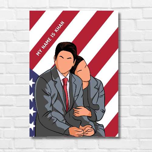 My Name Is Khan Movie Shahrukh khan Kajol Poster Frame, My Name Is Khan Movie Poster Frame Shahrukh Khan Artwork Framed Posters Bollywood Movies Canvas Paintings Photo Frames For Wall Decor Bedroom Living Room Decoration Home Office wall Poster Gift, My Name is khan movie poster, My Name is khan poster hd, My Name is khan poster, My Name is khan movie photo, My Name is khan wall poster, My Name is khan wall picture, My Name is khan wall paper,My Name is khan wall painting, My Name is khan wallpaper