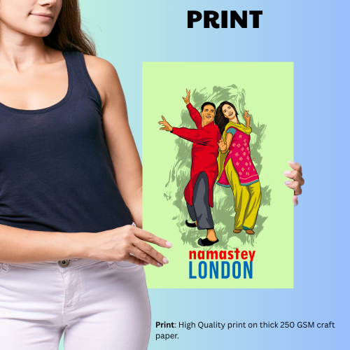 bollywood movies wall stickers, Namastey London Movie Poster Frame Bollywood Movies Framed Posters Dialouges Artwork Canvas Painting Photo Frames for wall Decor Bedroom Living Room Dining Hall Restraunt Cafe Home & Office Decoration, namastey london poster, namastey london movie poster, namastey london poster hd, namastey london photo, namastey london pic, namastey london poster framed, namastey london movie picture, namastey london movie photos, namastey london movie painting, namastey london movie paintin