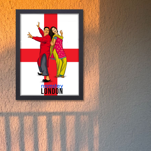 Namastey London Movie Poster Frame Bollywood Movies Framed Posters Dialouges Artwork Canvas Painting Photo Frames for wall Decor Bedroom Living Room Dining Hall Restraunt Cafe Home & Office Decoration, namastey london poster, namastey london movie poster, namastey london poster hd, namastey london photo, namastey london pic, namastey london poster framed, namastey london movie picture, namastey london movie photos, namastey london movie painting, namastey london movie painting poster, namastey london poster
