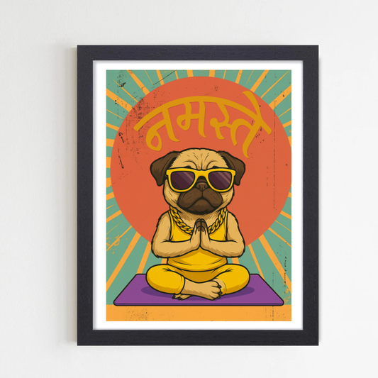 Dog Pop Art Painting Poster, Classic Wall Art for Home & Office living Room Bedroom decor Gift Wallpaper Paintings Stickers, Painting poster, wall art, Classic art print, Bedroom wall poster, Office wall decoration Home wall painting, Unframed art print, Modern art poster, Famous artwork print, Living room wall art, Hallway wall poster, Art print for bedroom, Aesthetic wall poster, Masterpiece painting print,