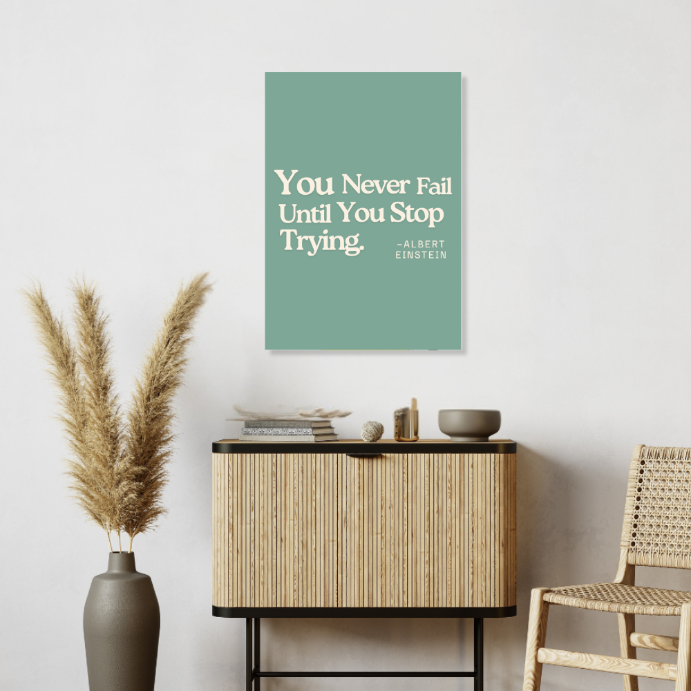 Aesthetic Motivational Quotes Painting Poster Motivationn Quote Posters Inspiring Lines Stickers for Students Study room Library decoration Living roomkitchen Dining hall & Office wall decor with frame or without framed