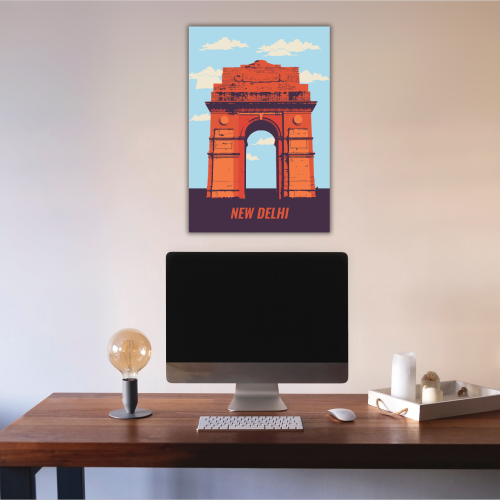 india vintage poster, india tourism poster, Delhi Artwork Poster Frame India Travel New Delhi Canvas Painting Framed Posters with Photo Frames for Wall Decor Bedroom Living room Dining Hall Kitchen Restraunt Cafe & Office Walls Art Decoration, dehli artwork poster, dehli poster drawing, dehli art prints, dehli art picture, dehli art pic, india gate delhi posters, india gate delhi poster drawing, india gate delhi poster design, india gate delhi poster making, india gate delhi poster colour, india travel