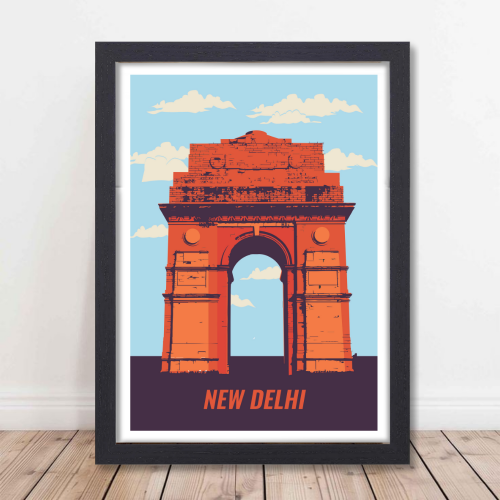 Delhi Artwork Poster Frame India Travel New Delhi Canvas Painting Framed Posters with Photo Frames for Wall Decor Bedroom Living room Dining Hall Kitchen Restraunt Cafe & Office Walls Art Decoration, dehli artwork poster, dehli poster drawing, dehli art prints, dehli art picture, dehli art pic, india gate delhi posters, india gate delhi poster drawing, india gate delhi poster design, india gate delhi poster making, india gate delhi poster colour, india travel poster, india travel poster for wall