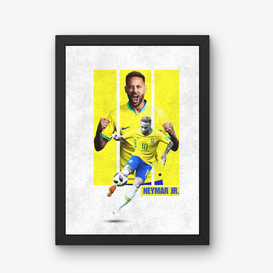 Neymar Jr Football Player Art