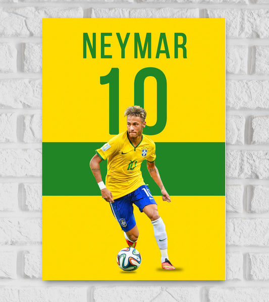 Neymar Jr Brazil Artwork