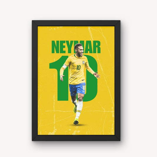 Neymar Jr Football Player Art