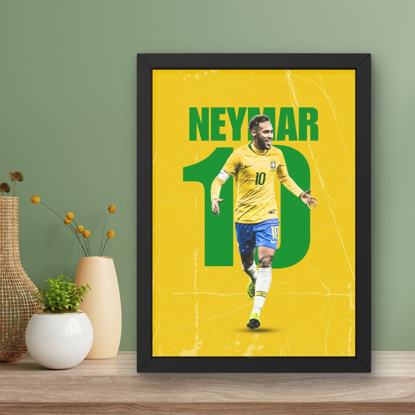 Neymar Jr Football Player Art