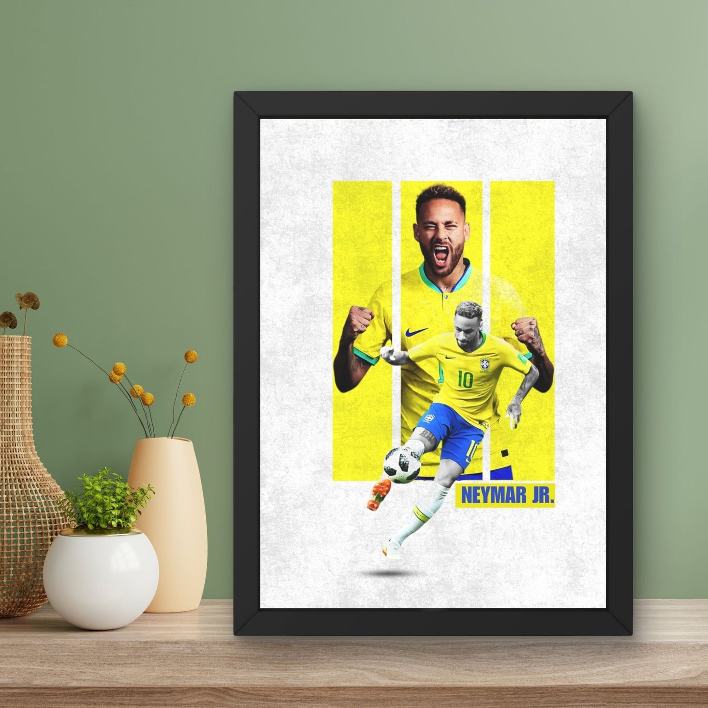 Neymar Jr Football Player Art