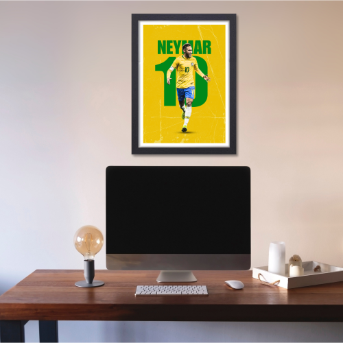 Neymar Jr Poster Frame Brazilian Footballer Framed Posters World Cup Sports soccer Players Artwork Canvas Painting with Photo Frames for wall decor for Livingroom restraunt cafe Boys room bedroom turf Home & Office Decoration, neymar jr poster, neymar jr poster barcelona, neymar jr poster 4k, neymar jr poster santos, neymar jr brazil poster, neymar jr poster design, neymar jr poster framed, neymar jr poster psg, neymar jr wall poster, neymar poster, neymar poster 4k, neymar poster design, neymar poster