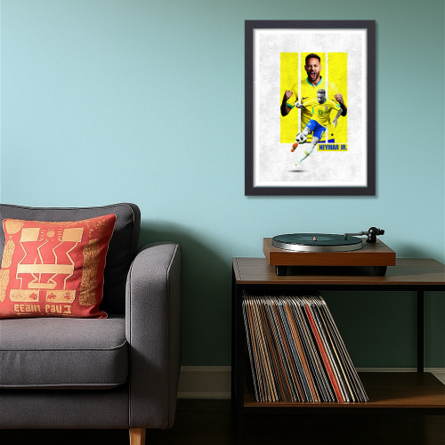 Neymar Jr Poster Frame Brazilian Footballer Framed Posters World Cup Sports soccer Players Artwork Canvas Painting with Photo Frames for wall decor for Livingroom restraunt cafe Boys room bedroom turf Home & Office Decoration, neymar jr poster, neymar jr poster barcelona, neymar jr poster 4k, neymar jr poster santos, neymar jr brazil poster, neymar jr poster design, neymar jr poster framed, neymar jr poster psg, neymar jr wall poster, neymar poster, neymar poster 4k, neymar poster design, neymar poster