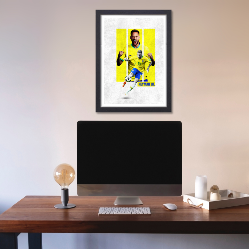 Neymar Jr Poster Frame Brazilian Footballer Framed Posters World Cup Sports soccer Players Artwork Canvas Painting with Photo Frames for wall decor for Livingroom restraunt cafe Boys room bedroom turf Home & Office Decoration, neymar jr poster, neymar jr poster barcelona, neymar jr poster 4k, neymar jr poster santos, neymar jr brazil poster, neymar jr poster design, neymar jr poster framed, neymar jr poster psg, neymar jr wall poster, neymar poster, neymar poster 4k, neymar poster design, neymar poster