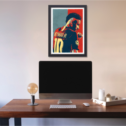 Neymar Jr Poster Frame Brazilian Footballer Framed Posters World Cup Sports soccer Players Artwork Canvas Painting with Photo Frames for wall decor for Livingroom restraunt cafe Boys room bedroom turf Home & Office Decoration, neymar jr poster, neymar jr poster barcelona, neymar jr poster 4k, neymar jr poster santos, neymar jr brazil poster, neymar jr poster design, neymar jr poster framed, neymar jr poster psg, neymar jr wall poster, neymar poster, neymar poster 4k, neymar poster design, neymar poster
