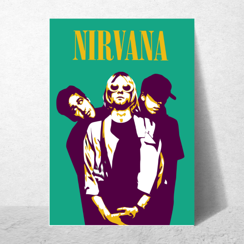 Nirvana Music Band Poster Frame American Rock Band Artwork Framed Posters Canvas Paintings with Photo Frames for wall decor restraunt cafe Livingroom Dining hall Bedroom & Office Wall Decoration, nirvana poster, nirvana poster vintage, nirvana posters for sale, nirvana poster black & white, nirvana band posters, nirvana the band the show poster, nirvana wall poster, nirvana wallpaper, nirvana wallpaper 4k,  nirvana wall art, nirvana wall frame, nirvana wall frame poster, nirvana wall framed picture