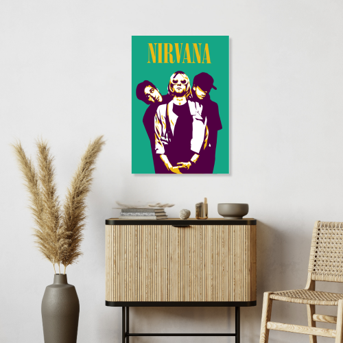 Nirvana Music Band Poster Frame American Rock Band Artwork Framed Posters Canvas Paintings with Photo Frames for wall decor restraunt cafe Livingroom Dining hall Bedroom & Office Wall Decoration, nirvana poster, nirvana poster vintage, nirvana posters for sale, nirvana poster black & white, nirvana band posters, nirvana the band the show poster, nirvana wall poster, nirvana wallpaper, nirvana wallpaper 4k,  nirvana wall art, nirvana wall frame, nirvana wall frame poster, nirvana wall framed picture